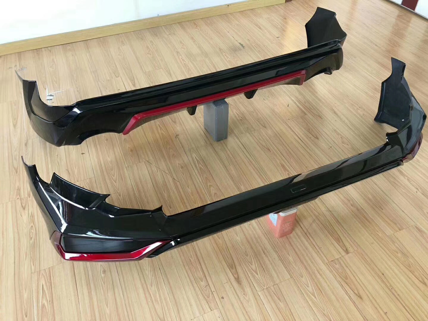 Front Lip With Belt Light & Rear Diffuser for new Toyota RAV4 XA50 2019-2023