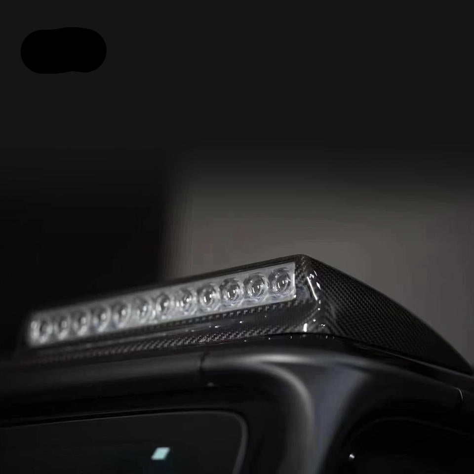 BRS Dry Carbon Fiber Front Roof Light Bar for Mercedes Benz G Class W464 W465 2019+