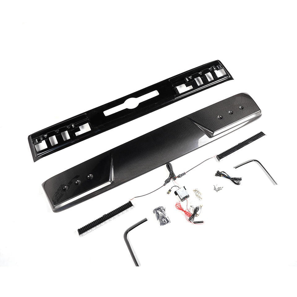 BRS Dry Carbon Fiber Front Roof Light Bar for Mercedes Benz G Class W464 W465 2019+