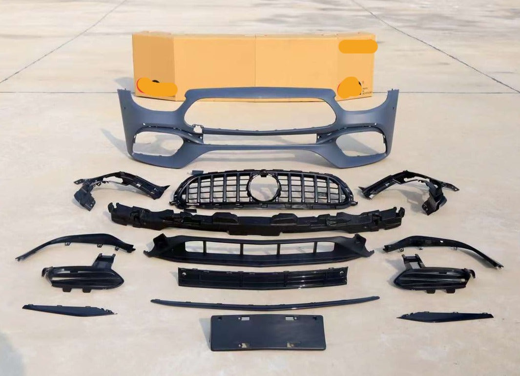 Body Kit Upgrade fit Mercedes Benz  E Class W213 into E63 AMG 2020 Present Bumper Grille