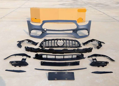 Body Kit Upgrade fit Mercedes Benz  E Class W213 into E63 AMG 2020 Present Bumper Grille