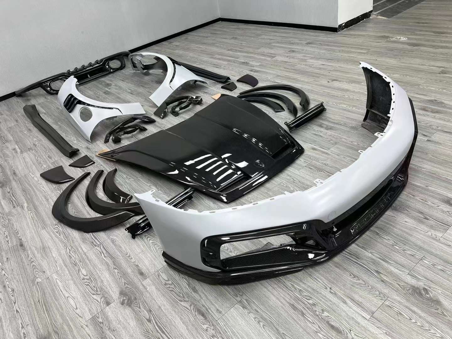 Carbon Fiber Body Kit fits Porsche 911 992 Turbo S 2019 Present Front Bumper | Hood | Fenders | Diffuser | Arch | Side Skirts GT street R