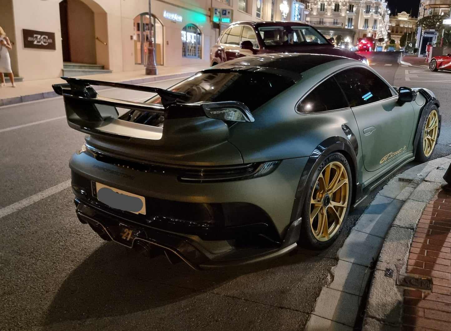 Carbon Fiber Body Kit fits Porsche 911 992 Turbo S 2019 Present Front Bumper | Hood | Fenders | Diffuser | Arch | Side Skirts GT street R