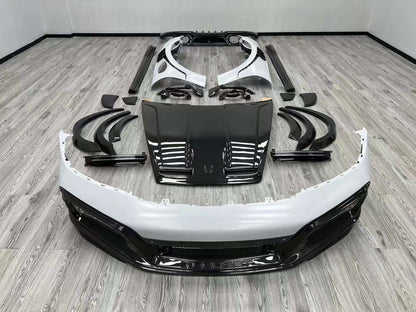 Carbon Fiber Body Kit fits Porsche 911 992 Turbo S 2019 Present Front Bumper | Hood | Fenders | Diffuser | Arch | Side Skirts GT street R