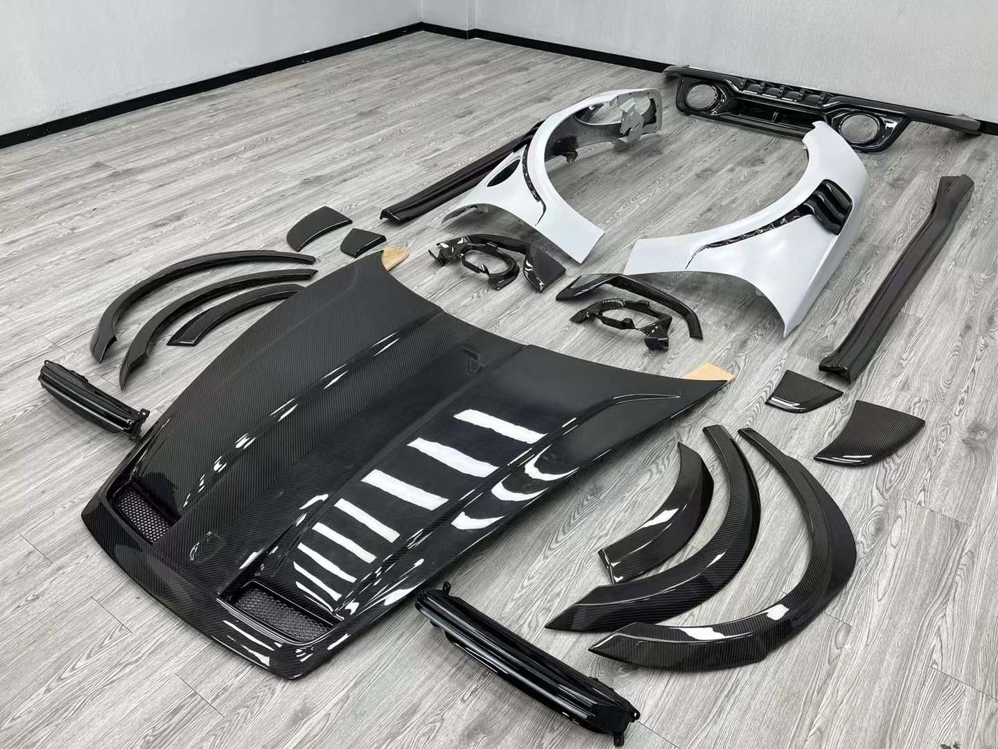 Carbon Fiber Body Kit fits Porsche 911 992 Turbo S 2019 Present Front Bumper | Hood | Fenders | Diffuser | Arch | Side Skirts GT street R