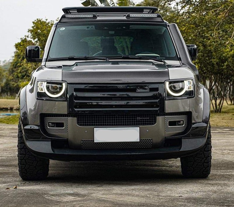 Dry Carbon Hood For Land Rover Defender L663 90 110 130 2020+
