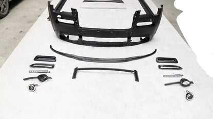 For Rolls Royce Ghost 2014 - 2020 Conversion Upgrade Body Kit Front Bumper Rear Bumper Spoiler Side  skirts mansory