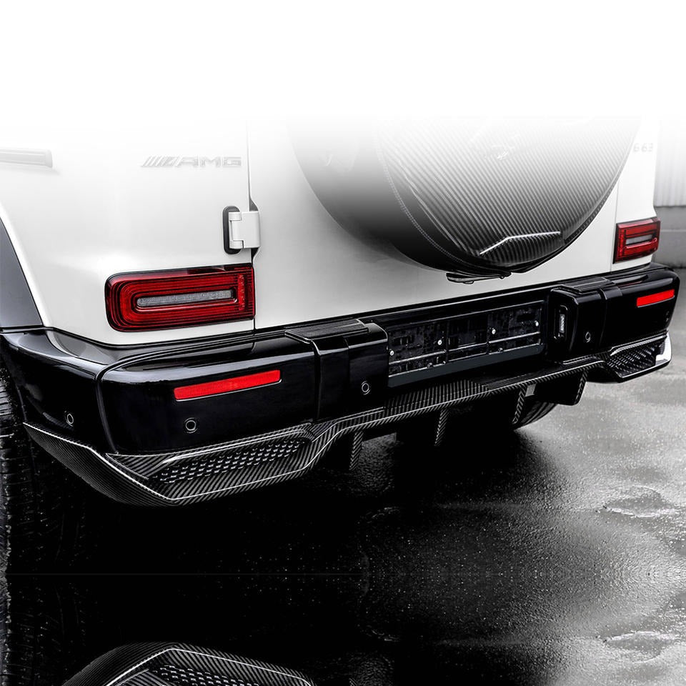 Top style carbon Rear Diffuser for G-class 2019+ W463A W464 G63 G500 G400