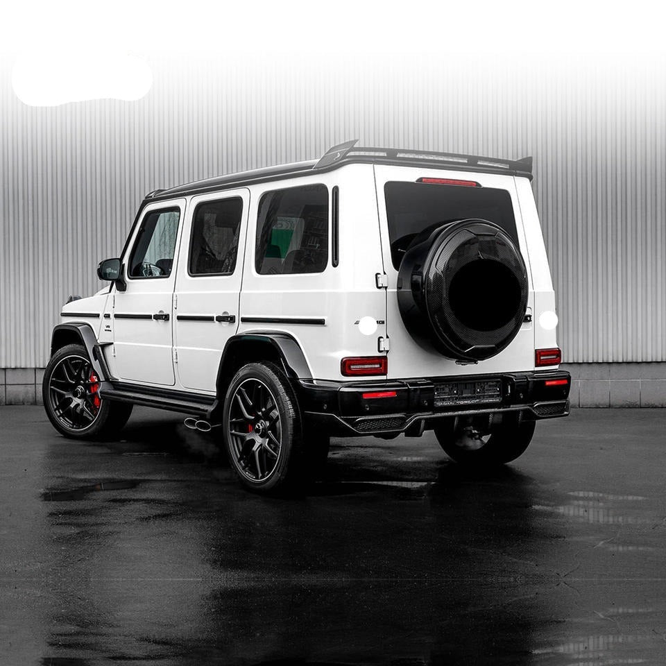 Top style carbon Spare Tire cover for G-class 2019+ W463A W464 G63 G500 G400