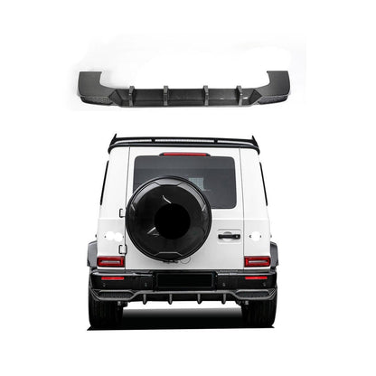 Top style carbon Rear Diffuser for G-class 2019+ W463A W464 G63 G500 G400