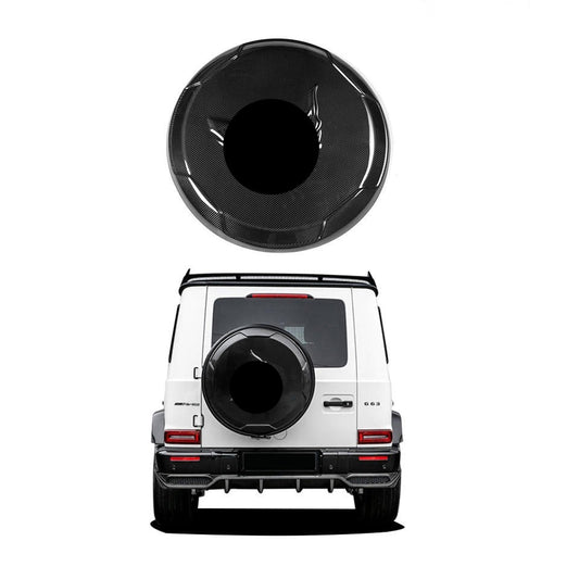 Top style carbon Spare Tire cover for G-class 2019+ W463A W464 G63 G500 G400