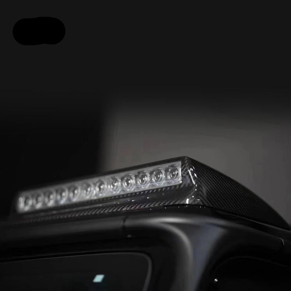 BRS style carbon FRONT ROOF LED BAR  for G-class 2019+ W463A W464 G63 G500 G400