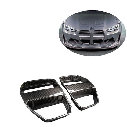 Dry carbon fiber front grille for BMW M3 G80 M4 G82 2020UP