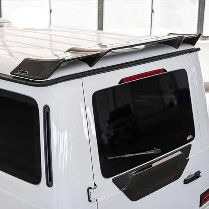 BRS style carbon roof spoiler wing fit Mercedes Benz G-class W463A W464 G63 G500 G400 201