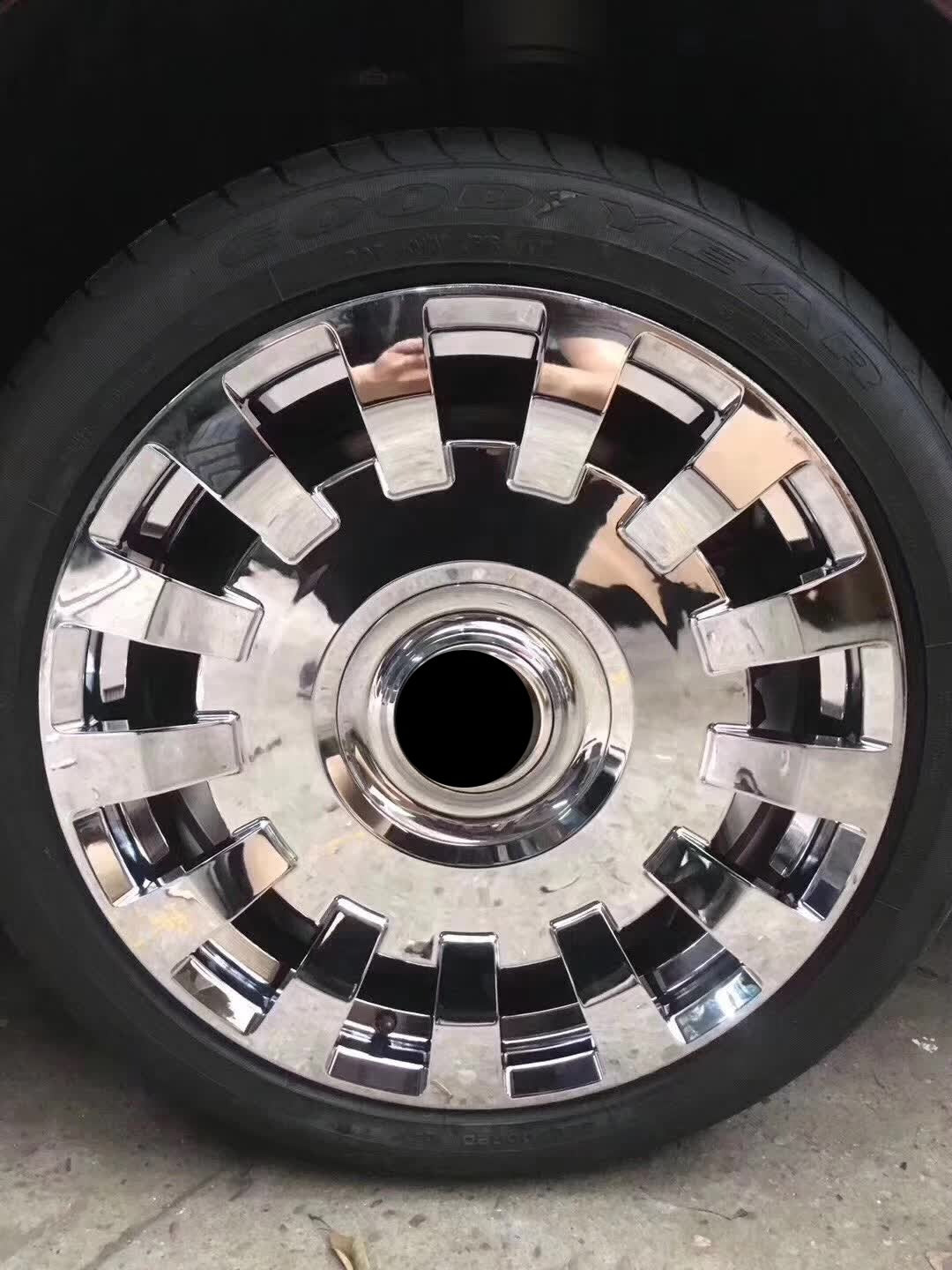 Phantom aluminium polished style Monoblock Custom Forged Alloy Wheels For Rolls Royce Ghost Cullinan Phantom Wraith Dawn 