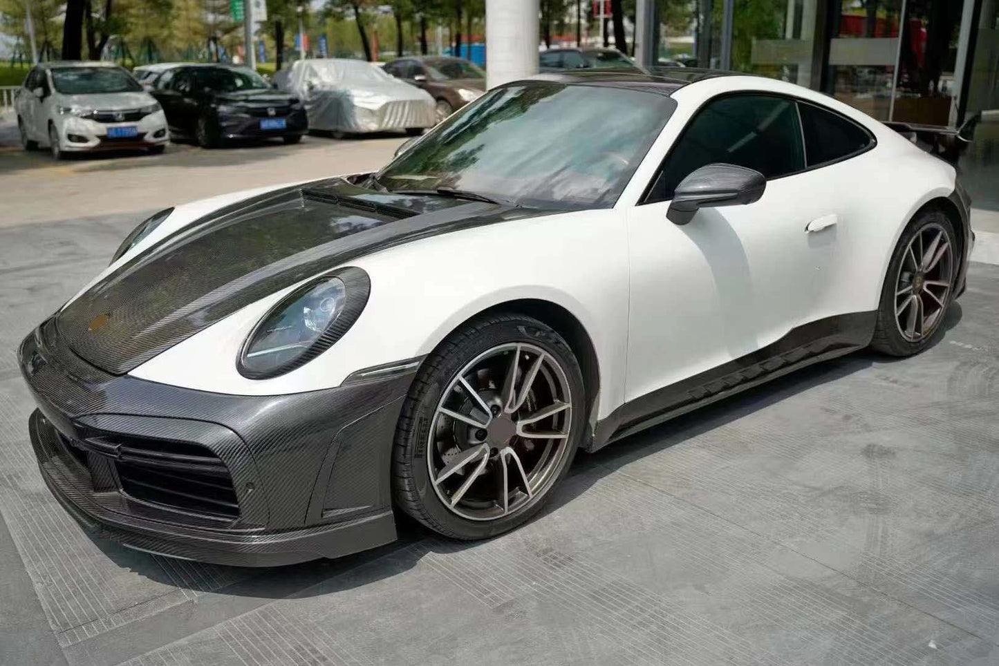 Dry Carbon Fiber Body Kit fits Porsche 911 992 Carrera 4 S 2019 Present Stinger GTR Limited Carbon Edition