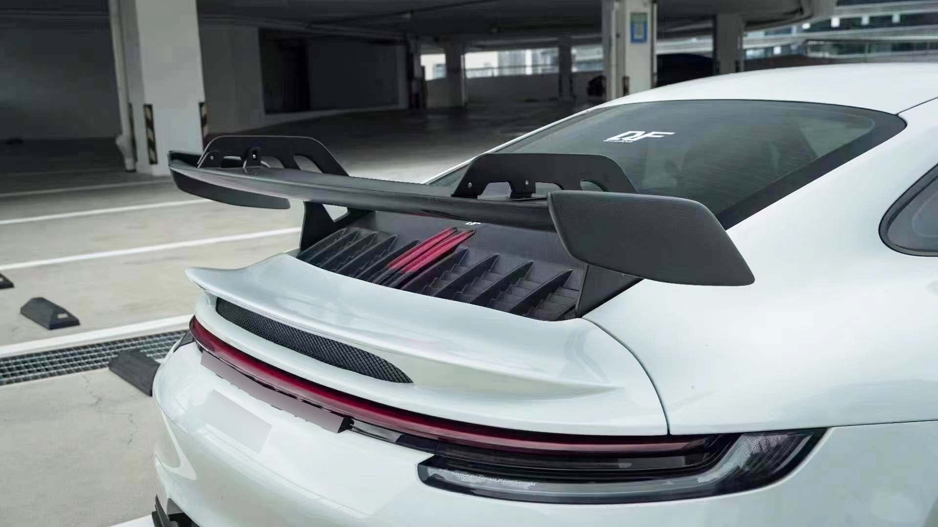 Carbon Fiber Wing Rear Spoiler GT3 fits Porsche 911 992 Carrera 4 S 2019 Present