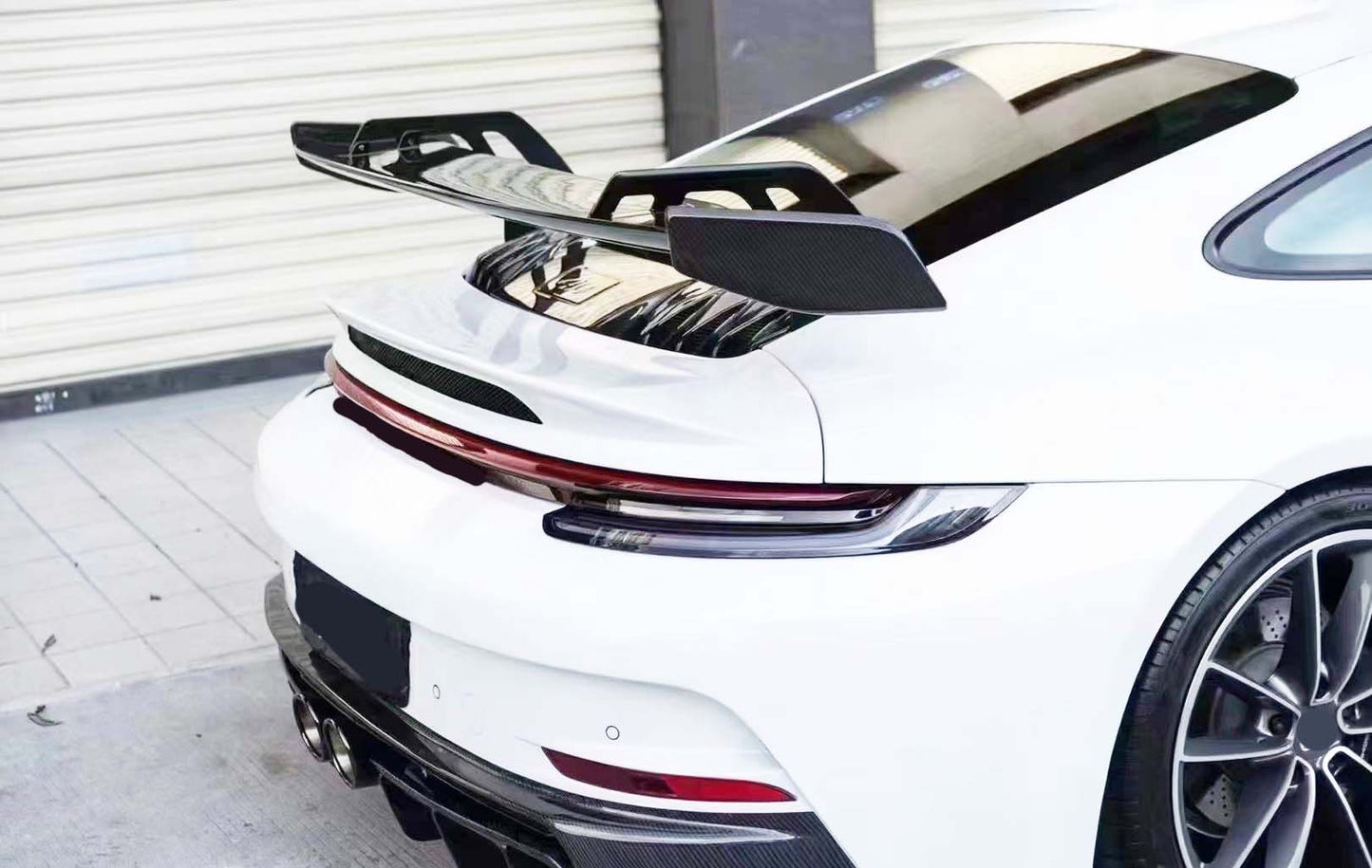 Carbon Fiber Wing Rear Spoiler GT3 fits Porsche 911 992 Carrera 4 S 2019 Present