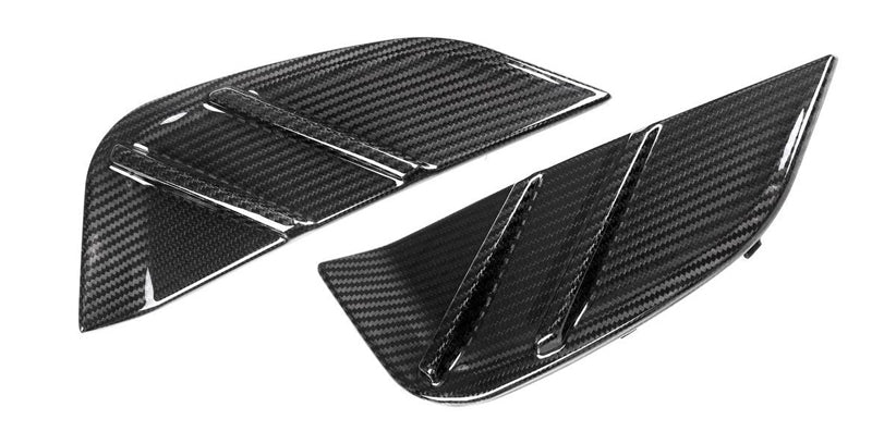MP Style Carbon Fiber Front Fender Trim Covers For BMW M3 G80 M3 G82 2020 - 2024
