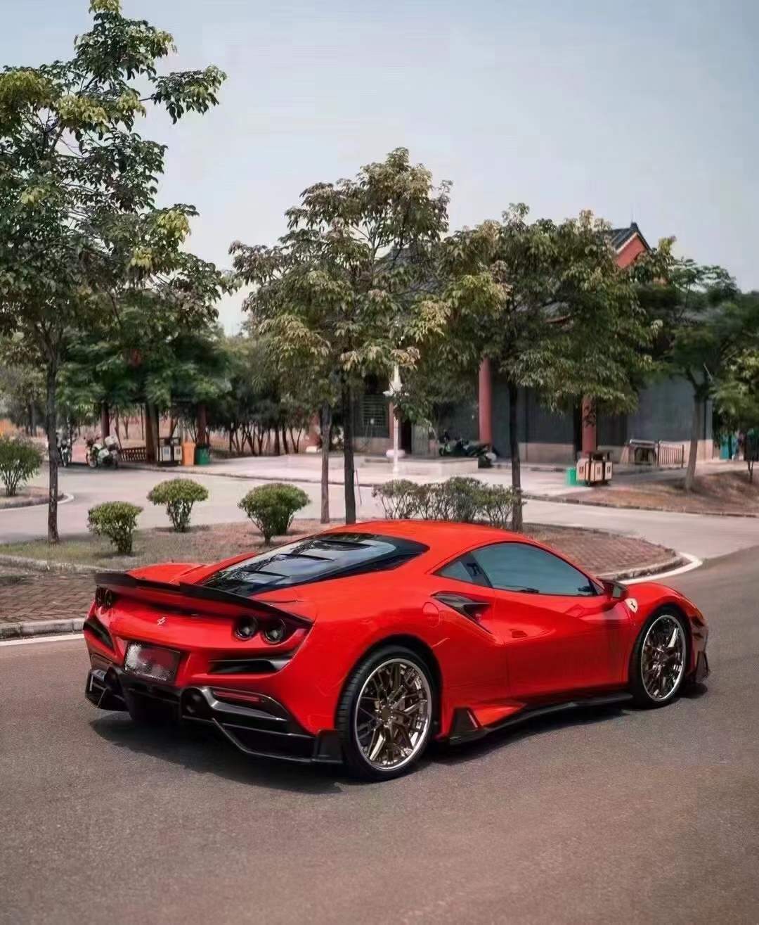Carbon Fiber Aerodynamic Body Kit fits Ferrari F8 2019-Present