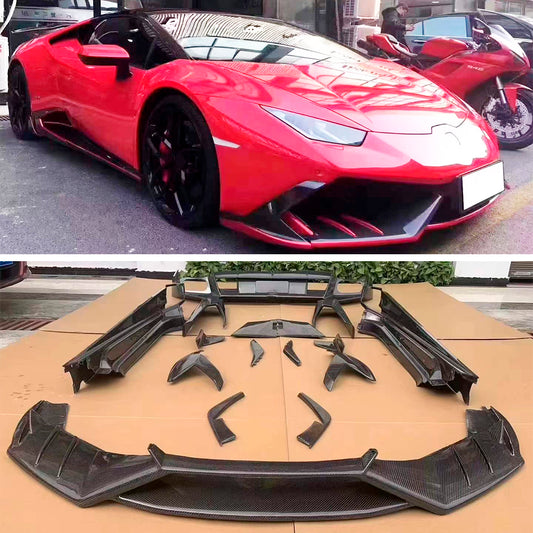 Carbon Fiber Aerodynamic Body Kit fits Lamborghini Huracan LP610 2013-2019