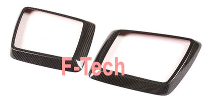 Carbon Fiber Trim Cover For Turn Lamp Fit 2018+ Mercedes Benz W464 G63 G550 AMG G350