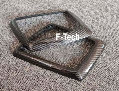 Carbon Fiber Trim Cover For Turn Lamp Fit 2018+ Mercedes Benz W464 G63 G550 AMG G350