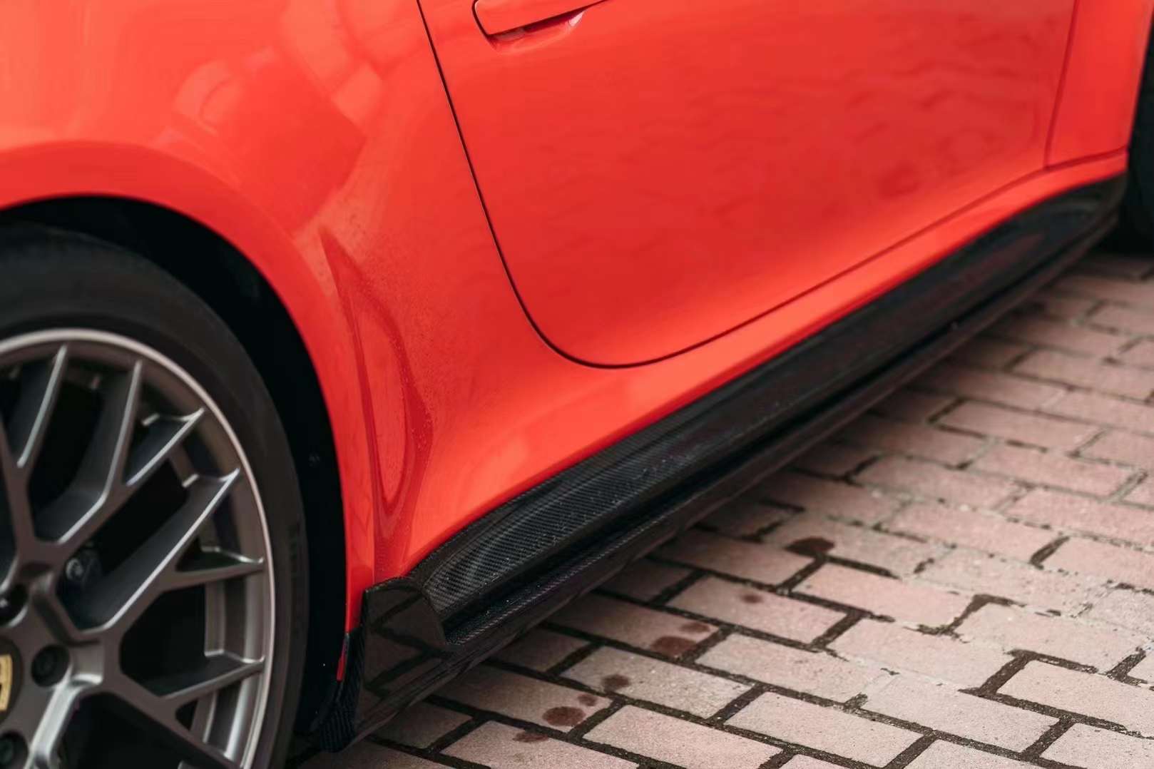 Techart Carbon Fiber Body Kit fits Porsche 911 992 Carrera 4 S 2019 Present Front Lip | Side Skirts | Spoiler | Rear Diffuser Splitter