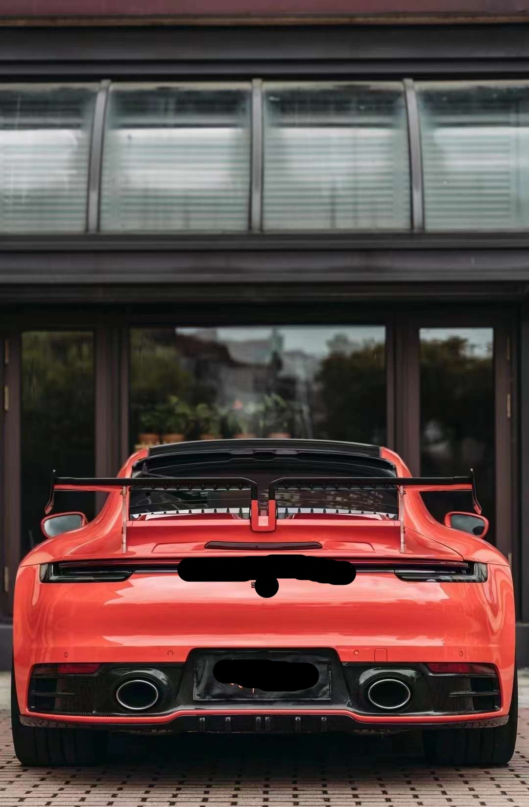 Techart Carbon Fiber Body Kit fits Porsche 911 992 Carrera 4 S 2019 Present Front Lip | Side Skirts | Spoiler | Rear Diffuser Splitter
