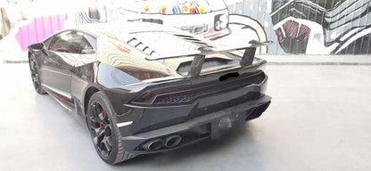 Forged Carbon Fiber Rear Spoiler Wing for Lamborghini Huracan 2014 - 2020 L580 LP610 EVO