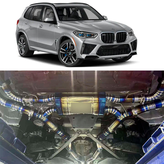 F-Tech Performance Titanium Exhaust System fits BMW X5M F95 Competition 4.0T 2019-2023