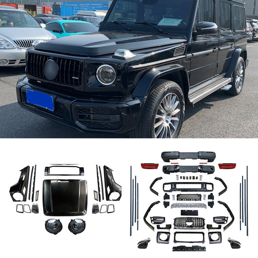 Mercedes Benz G Class OLD W463 2003 - 2017 to NEW W463A W464 AMG Conversion body kit