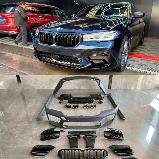 BMW M5 F90 style conversion body kit fit BMW G30 G38 2020-up