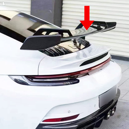 Carbon Fiber Wing Rear Spoiler GT3 fits Porsche 911 992 Carrera 4 S 2019 Present