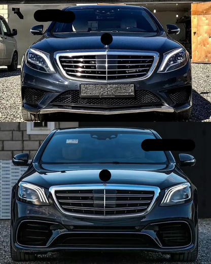 Facelift Upgrade complete body kit from Old 2014 - 2017 W222 to New 2017-2020 AMG