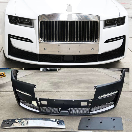 Front bumper for new Rolls Royce 2021+ Bumper Mesh License Plate