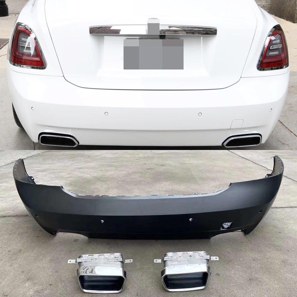 Rear bumper Exhaust Tips for new Rolls Royce 2021+ Bumper Muffler Tips