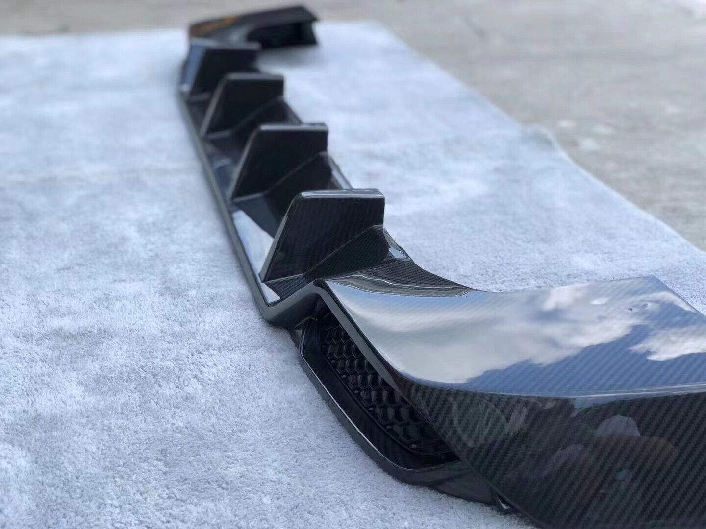 Dry Carbon Fiber Front Bumper Lip Rear Diffuser For Mercedes Benz G W464 G63 AMG 2018 Present