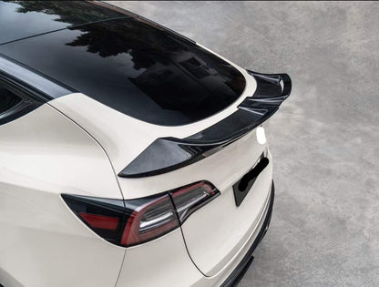 Carbon Fiber Body kit for Tesla Y (model) 2020 Present Front Spoiler Side Skirts Under Rear Diffuser Spoiler